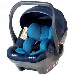 BabySafe Fotelik Samochodowy z Bazą YorkFIX i-Size Blue 0-13kg