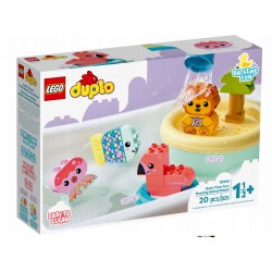 LEGO Pływająca wyspa ze zwierzątkami Zabawa w kąpieli