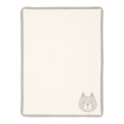 Cotton Cloud Kocyk dziecięcy Kotek 75x100