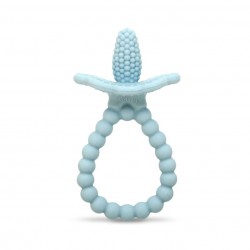 Gryzak silikonowy Soczysta Malina Plus błękitny RazBaby