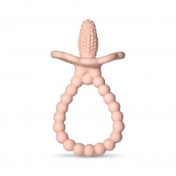 Gryzak silikonowy Soczysta Malina Plus różowy RazBaby