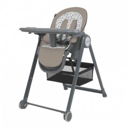 Espiro penne – krzesełko do karmienia na kółkach beige