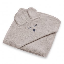 YOSOY Ręcznik bambusowy z uszami 100x100 beżowy