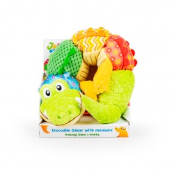 JOLLYBABY Krokodyl Oskar z miarką