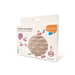 BABYONO Termofor z pestkami wiśni beżowy