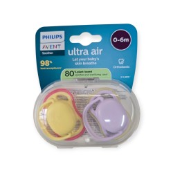 AVENT Smoczek uspokajający 0-6m. 087/03 Ultra Air