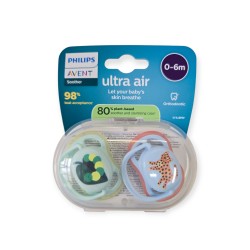 AVENT Smoczek uspokajający 0-6m. 087/02 Ultra Air