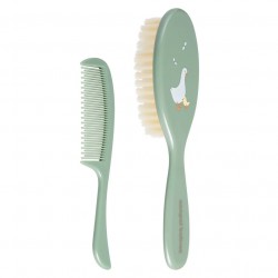 CANPOL Szczotka i grzebień dla niemowląt z miękkim włosiem GOOSE​
