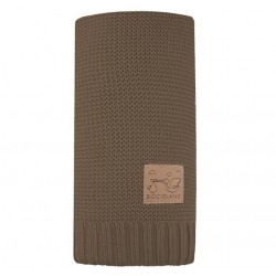 BOCIOLAND Kocyk Bambusowy Paris Czekolada 80x100