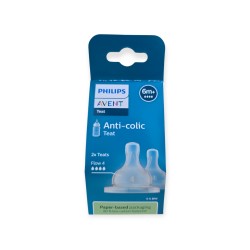 AVENT Smoczek do butelek CLASSIC anti-colic 6m+
