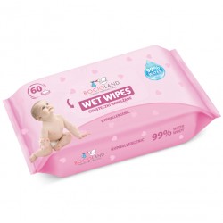 BOCIOLAND NAWILŻANE CHUSTECZKI DLA DZIECI 99% WODA 60 szt.