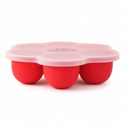 BOCIOLAND Silikonowa forma do mrożenia czerwona