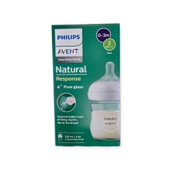 AVENT Butelka Natural Response szklana 120ml 930/01