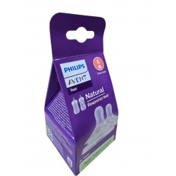AVENT Smoczek Natural Response 2szt. kaszka 6m+ 966/02