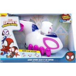 Spidey Ghost-Spider Glow Pojazd Światło Dźwięk