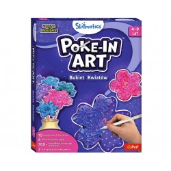 Zestaw kreatywny Skillmatics Poke-in-art Bukiet kwiatów