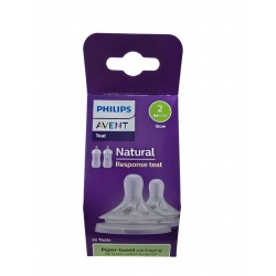 PHILIPS AVENT Smoczek Natural Response 2szt. 0+m 962/02