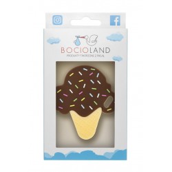 BOCIOLAND Gryzak silikonowy LÓD CHOCO