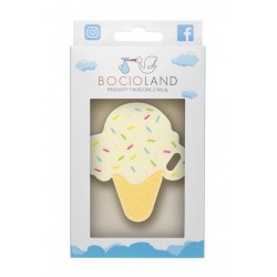 BOCIOLAND Gryzak silikonowy LÓD VANILLA