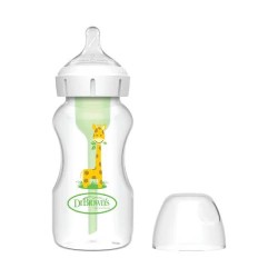 Dr Browns Butelka 270ml szeroka szyjka OPTIONS+ 3m Żyrafa