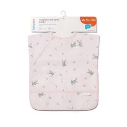 BABYONO Śliniak - fartuszek z długim rękawem BUNNY