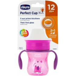CHICCO Kubek do nauki samodzielnego picia 12m Girl