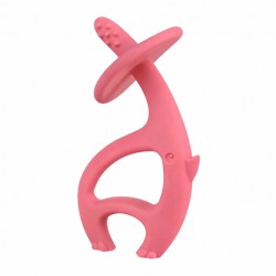 MOMBELLA Gryzak uspokajający DANCING ELEPHANT PINK