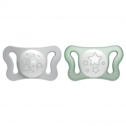 CHICCO Smoczek PhysioForma MICRO 0-2m. night