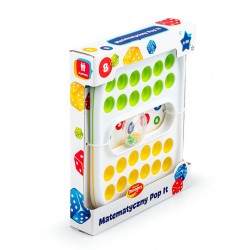DUMEL DISCOVERY MATEMATYCZNY POP IT żółto- zielony